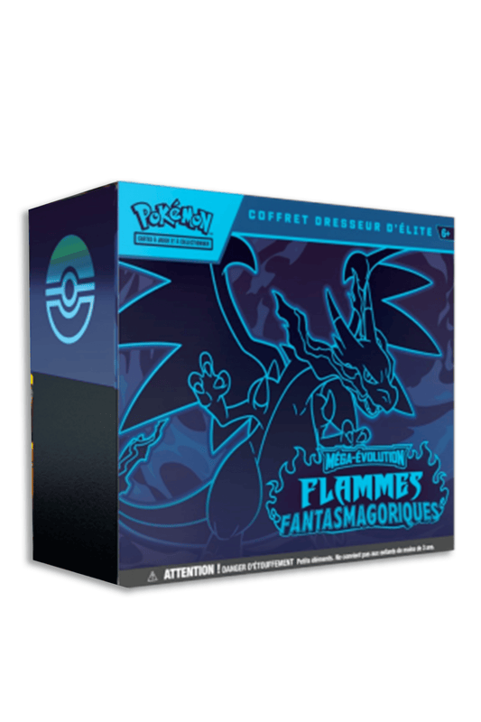ETB | COFFRET DRESSEUR D'ELITE | ME2 FLAMMES FANTASMAGORIQUES | FRANCAIS - Smartech TCG - ETB