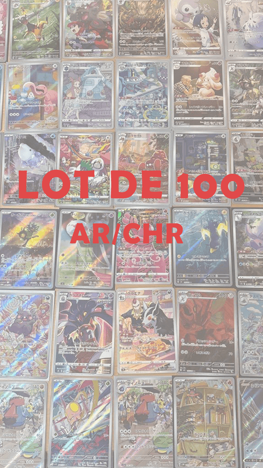 LOT DE 100 AR/CHR ALEATOIRE | JAP - Smartech TCG - LOT